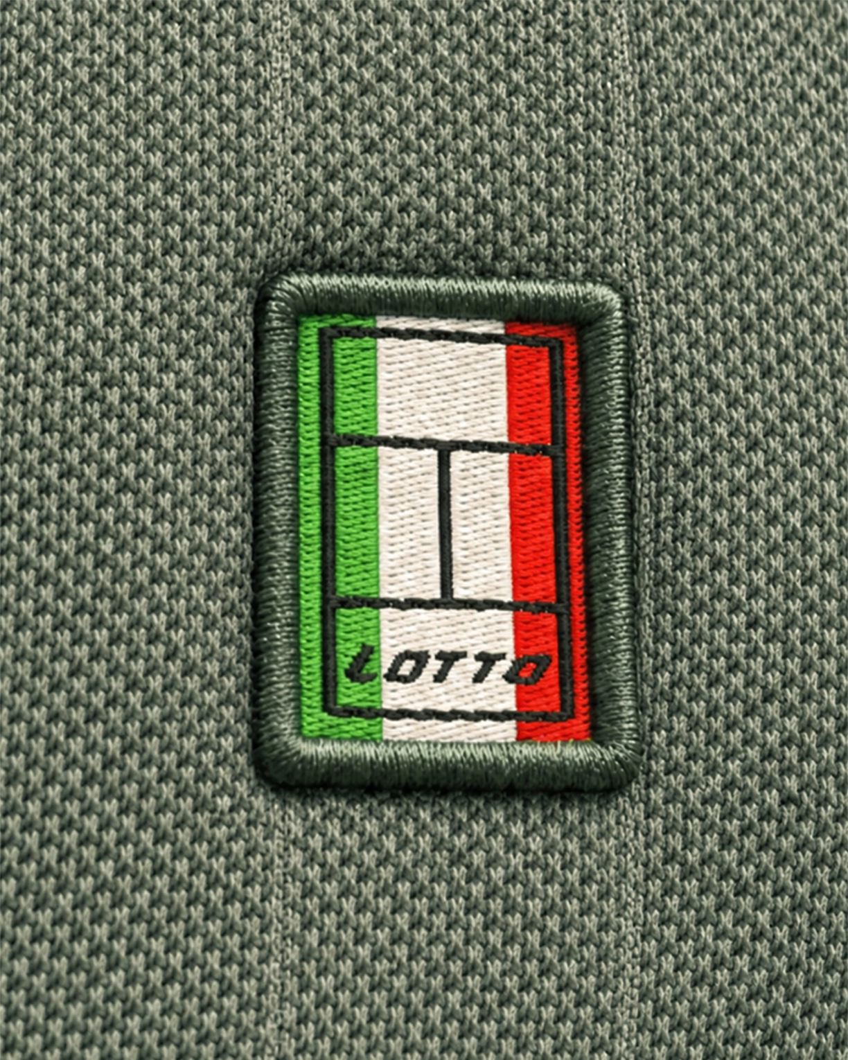 Lotto Courtline Italian Polo - Jungle Green