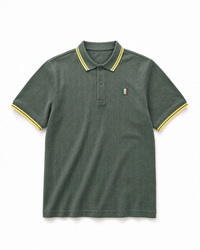 Men Lotto Lotto Courtline Italian Polo - Jungle Green T-shirts 1