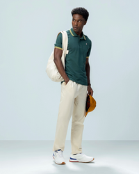 Men Lotto Courtline Italian Polo - Jungle Green T-shirts 1