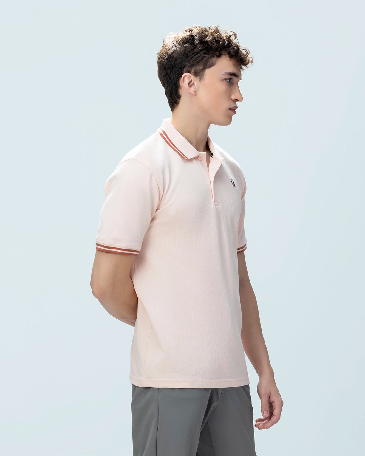 Courtline Italian Polo - Seashell Pink