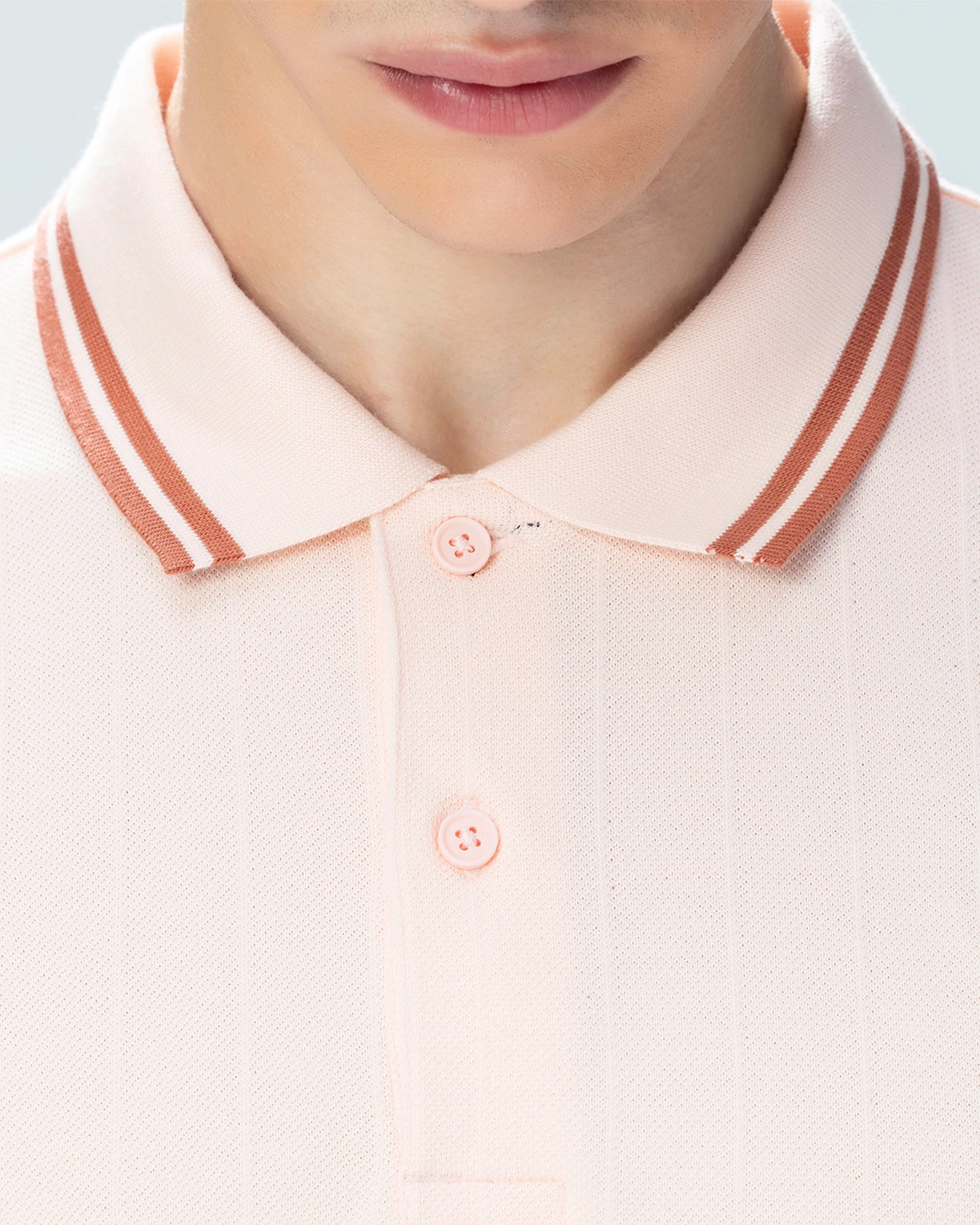 Courtline Italian Polo - Seashell Pink