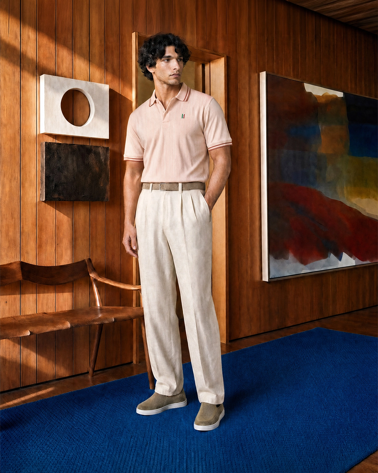 Lotto Courtline Italian Polo - Seashell Pink