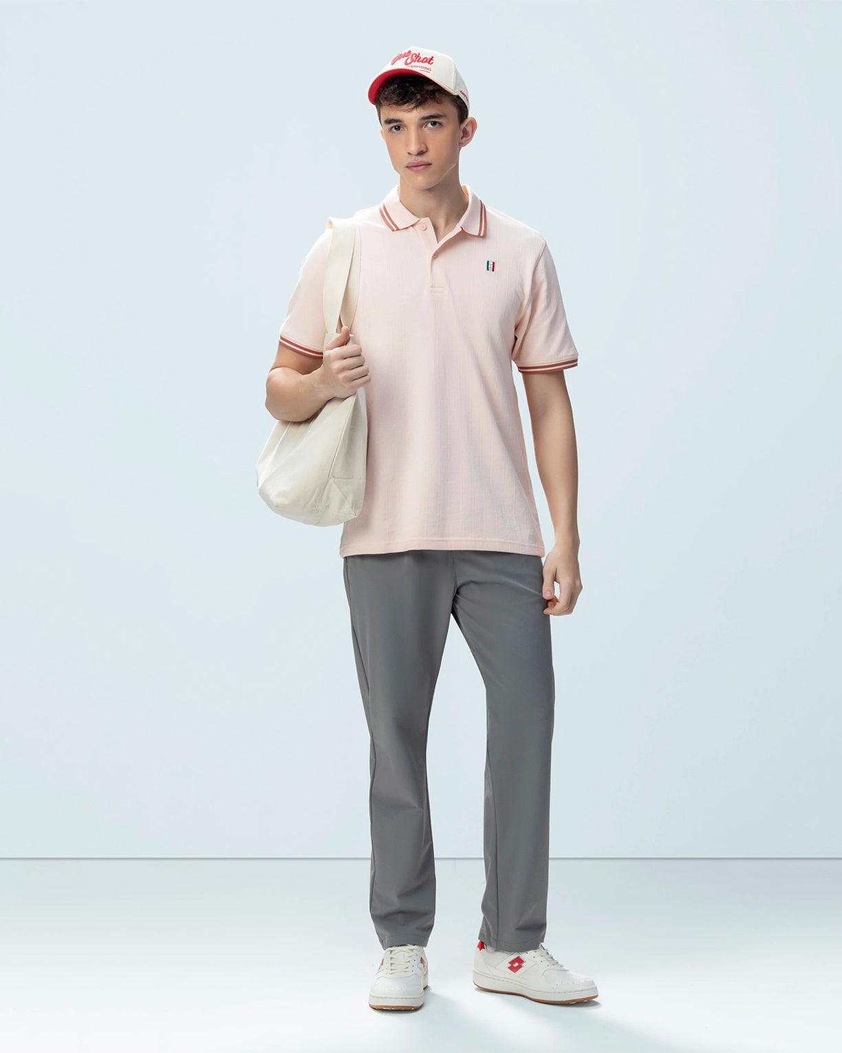 Courtline Italian Polo - Seashell Pink