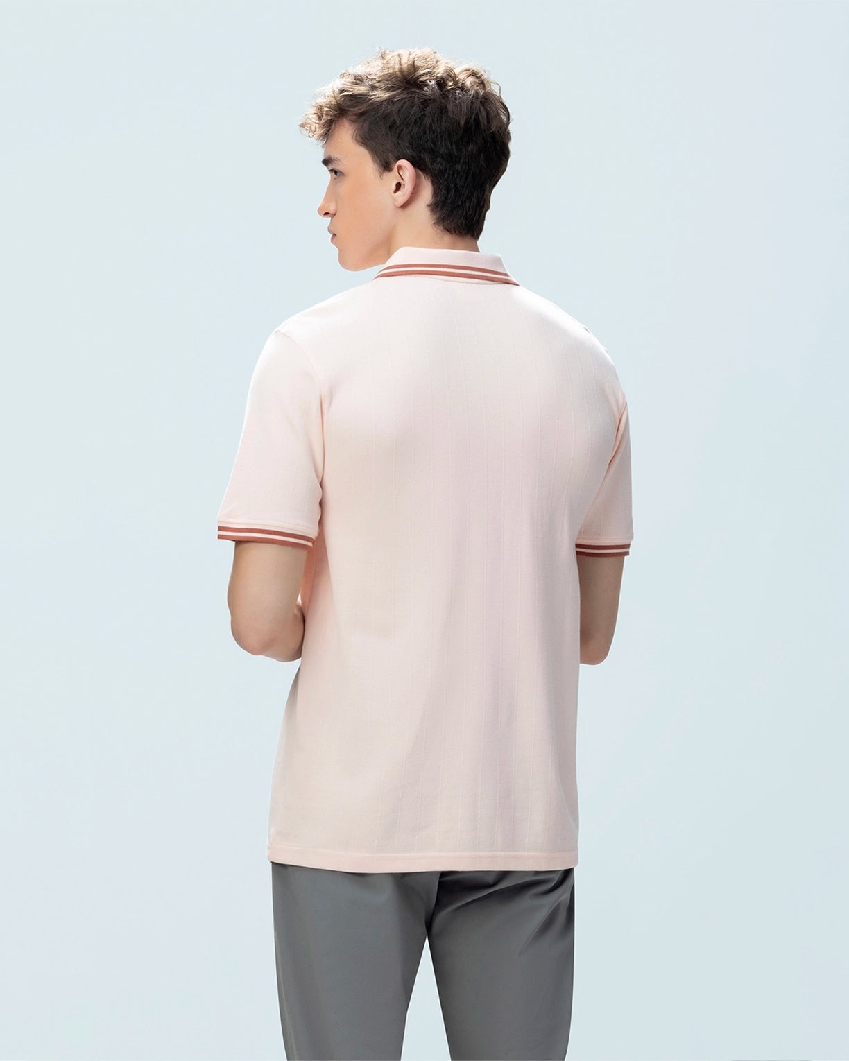 Courtline Italian Polo - Seashell Pink