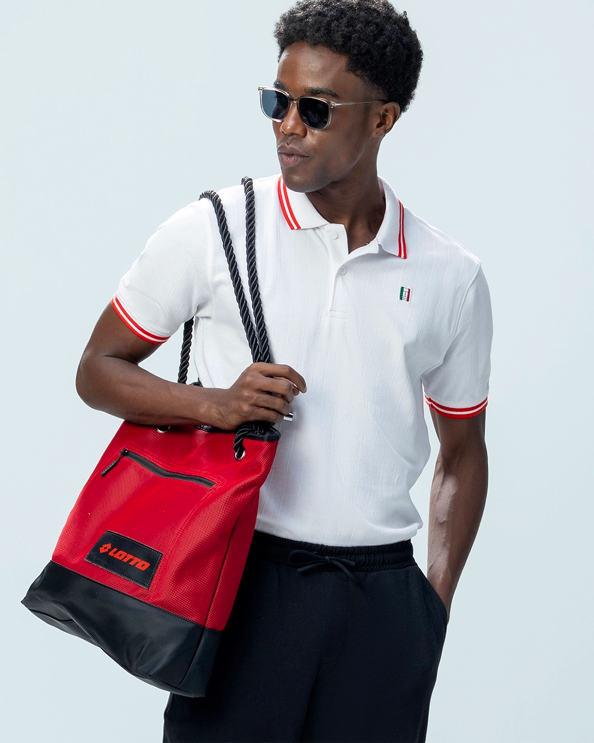 Courtline Italian Polo - Bright White
