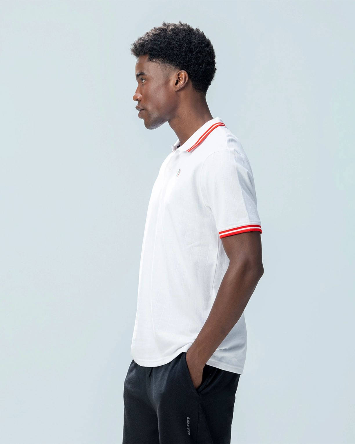 Courtline Italian Polo - Bright White