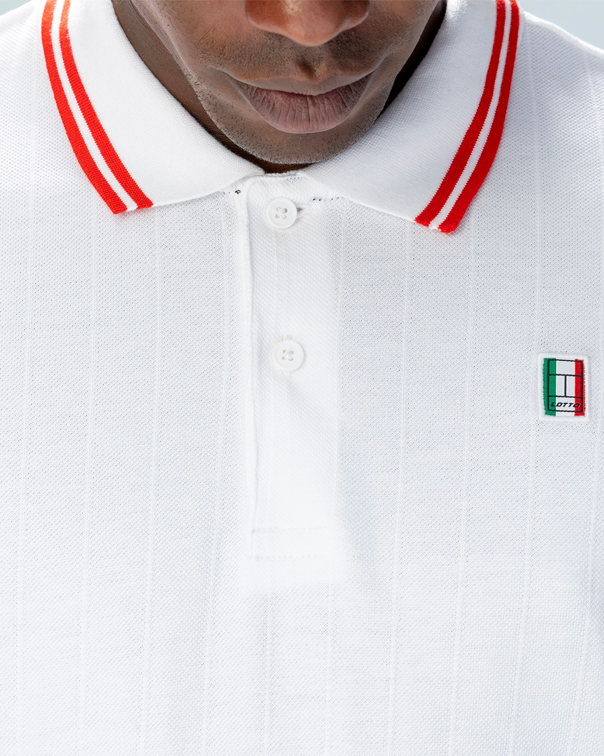 Courtline Italian Polo - Bright White