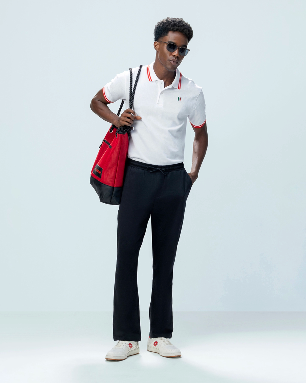 Courtline Italian Polo - Bright White