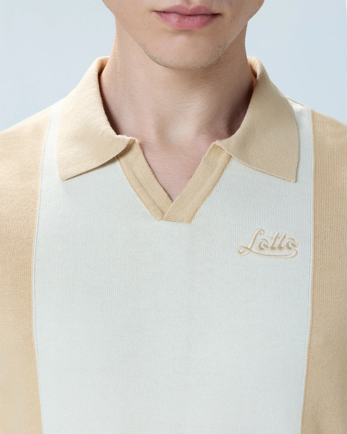 Men Lotto YWC Courtline Polo - White T-shirts4