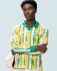 Men Lotto Kickoff Full Sleeves Jersey - Green & Yellow T-shirts