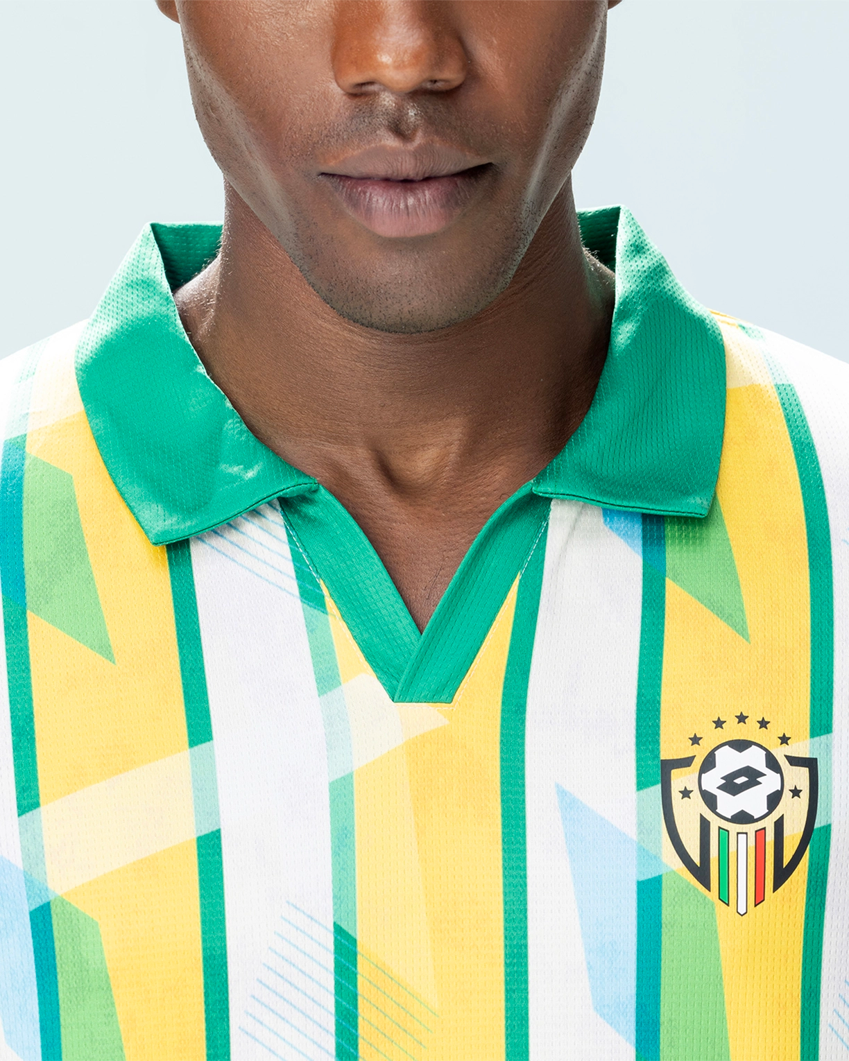 Kickoff Full Sleeves Jersey - Green & Yellow
