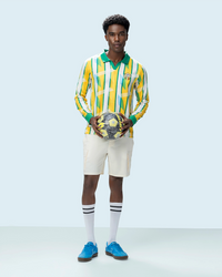 Men Lotto Kickoff Full Sleeves Jersey - Green & Yellow T-shirts 1
