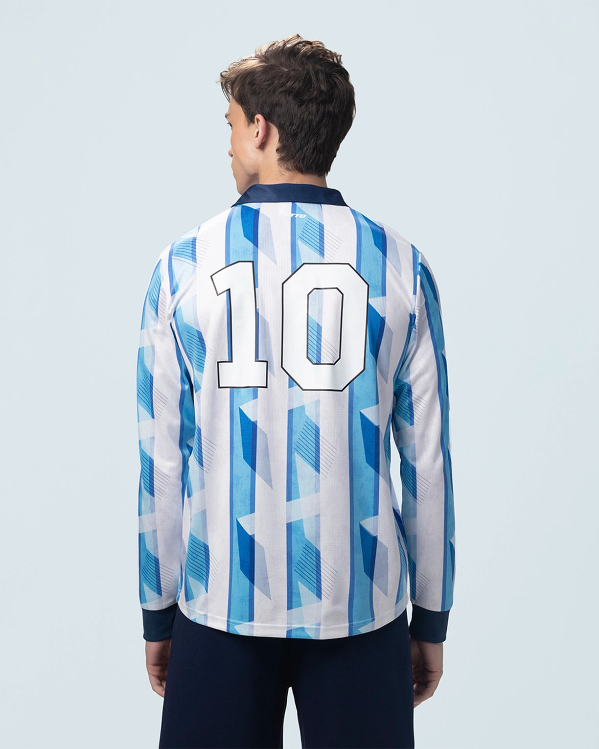 Kickoff Full Sleeves Jersey - Blue & White