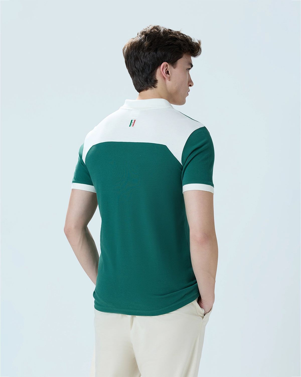 Men Lotto Courtline Polo - Dark Green T-shirts6