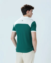 Men Lotto Courtline Polo - Dark Green T-shirts 1