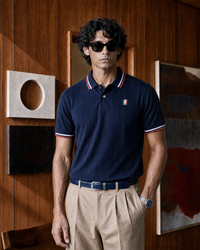 Men Lotto Lotto Courtline Italian Polo - Dark Navy T-shirts