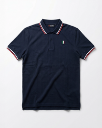 Men Lotto Lotto Courtline Italian Polo - Dark Navy T-shirts 1