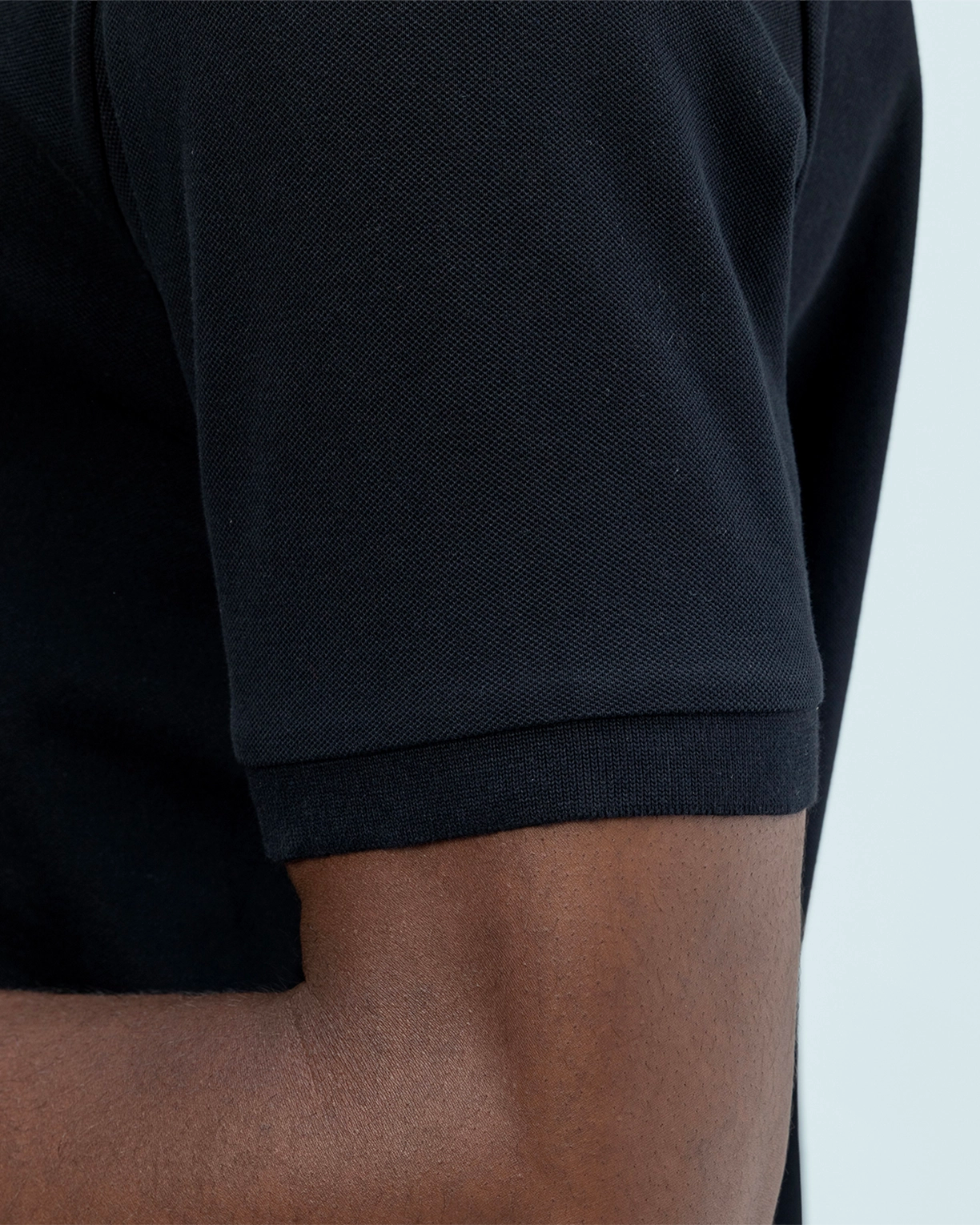 Italian Flag Polo - Black Beauty