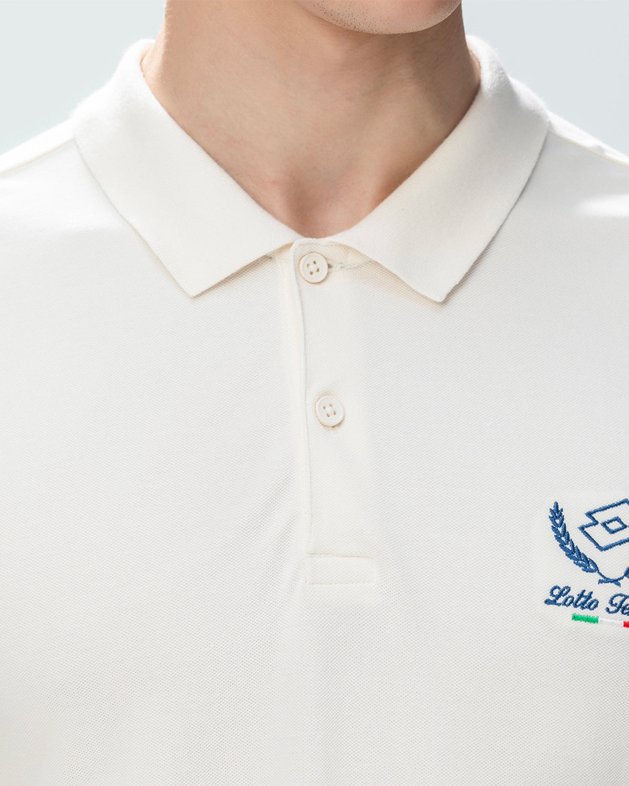 Men Lotto Tipping Polo - Sugar Swizzle T-shirts3