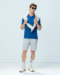 Men Lotto Tipping Polo - True Navy T-shirts 1