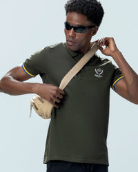 Men Lotto Tipping Polo - Forest Night T-shirts