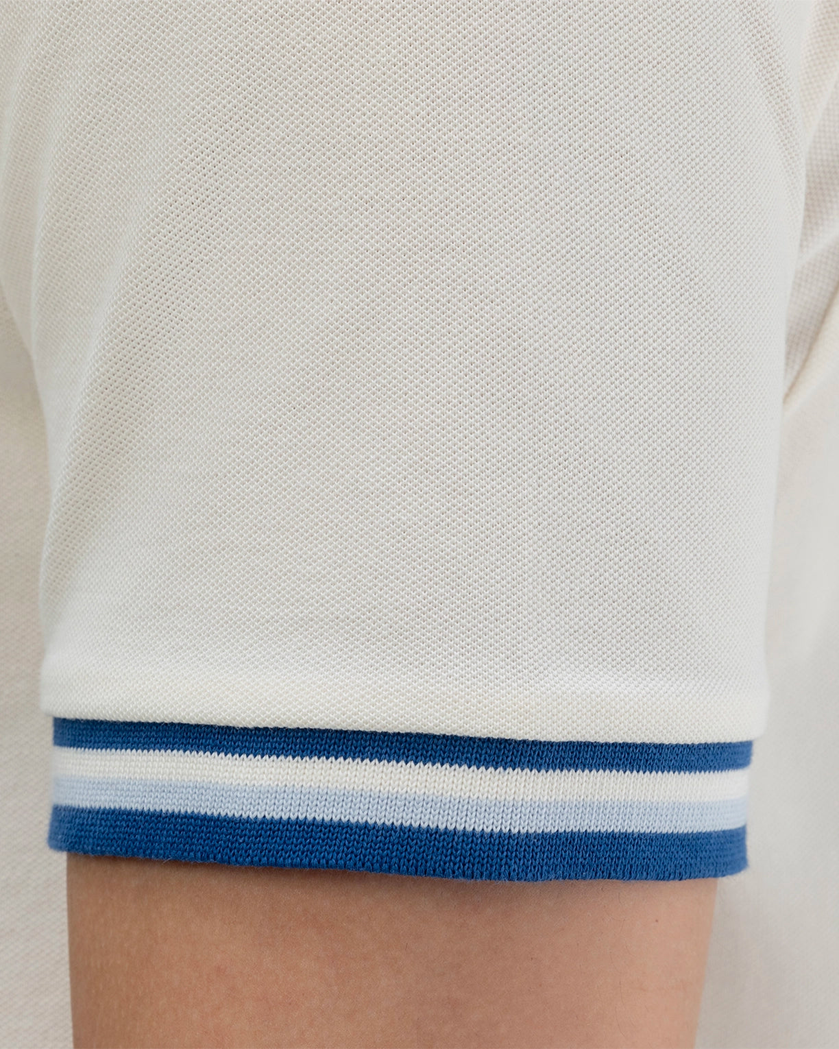 Chinese Collar Polo - Sugar Swizzle