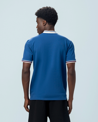 Men Lotto Chinese Collar Polo - True Navy T-shirts 1