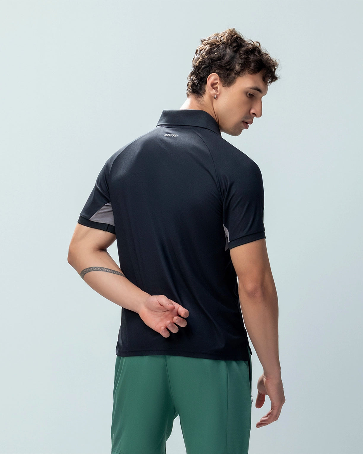 Men Lotto Play Polo - Stretch Limo T-shirts5