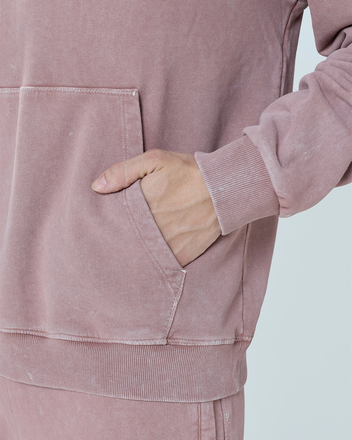 Street Play Co-Ord Set Hoodie - Dusty Pink