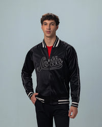 Men Lotto Souvenir Jacket - Black Jackets