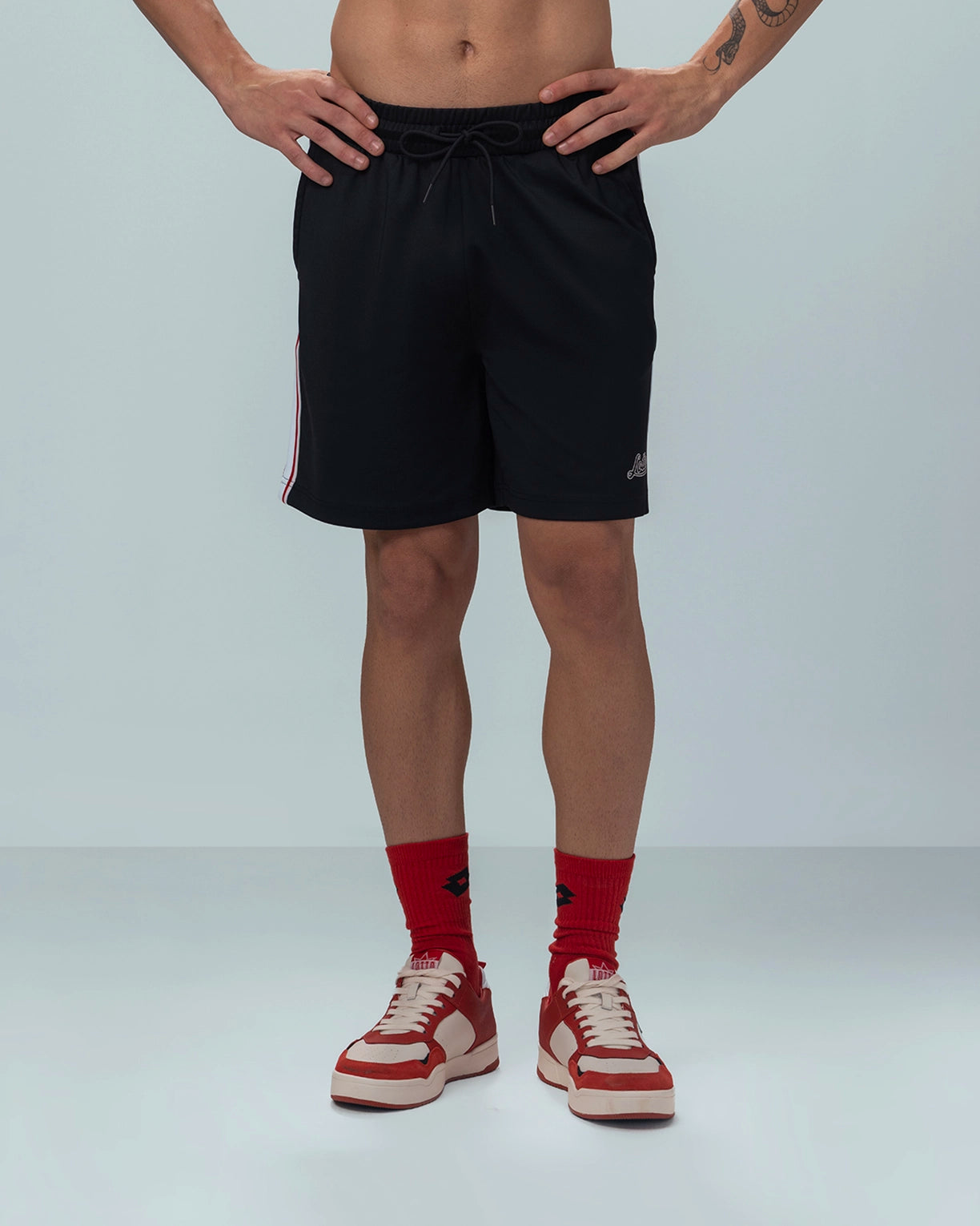 Men Lotto League Shorts - Black Beauty Shorts0