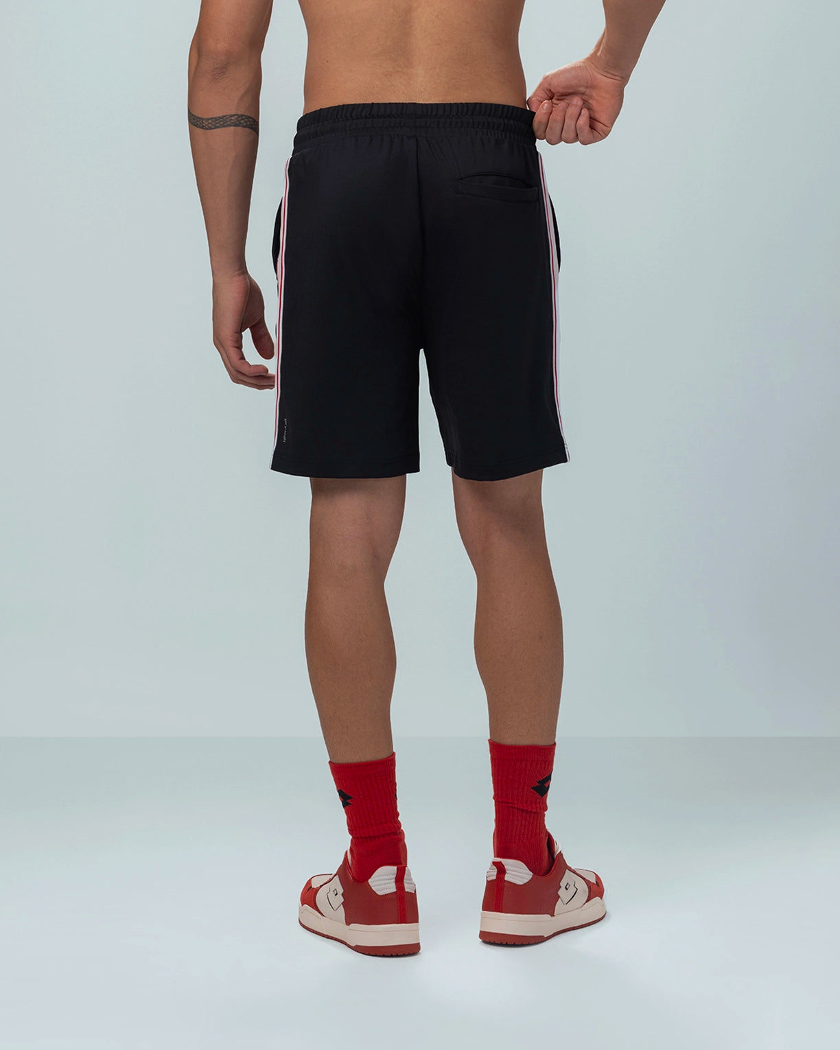 Men Lotto League Shorts - Black Beauty Shorts3