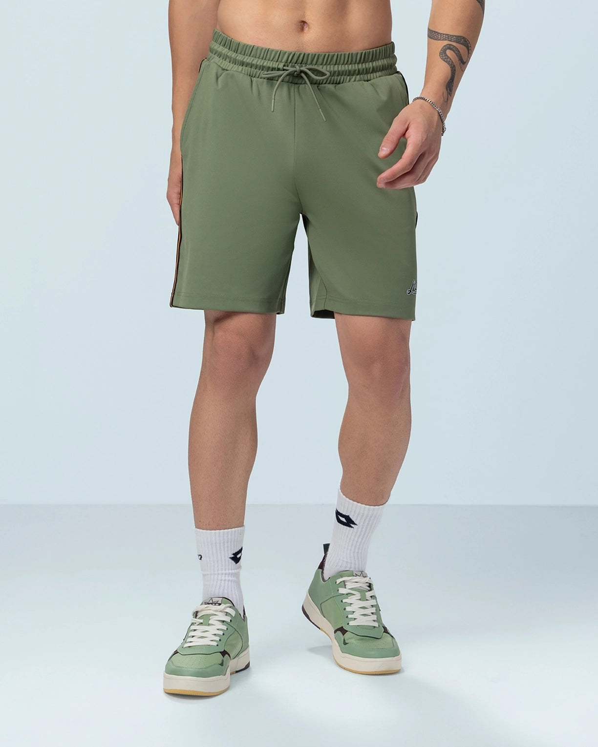 League Shorts - Olivine