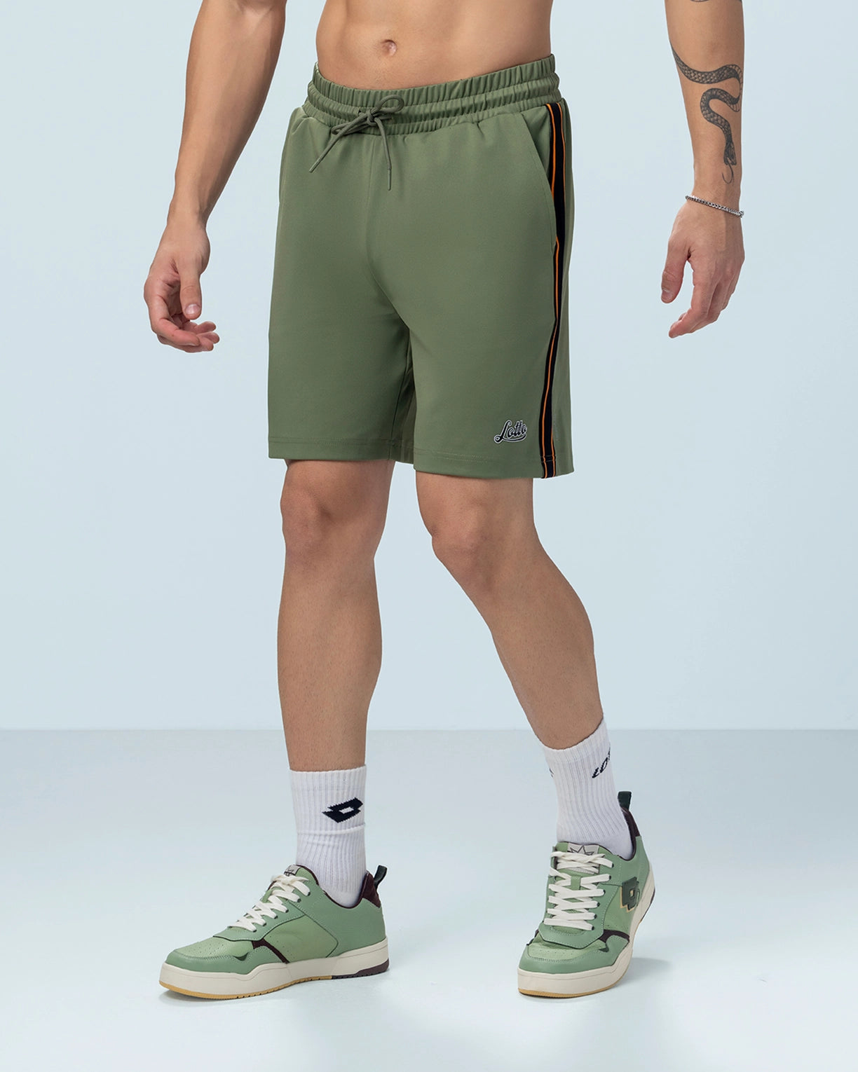 League Shorts - Olivine