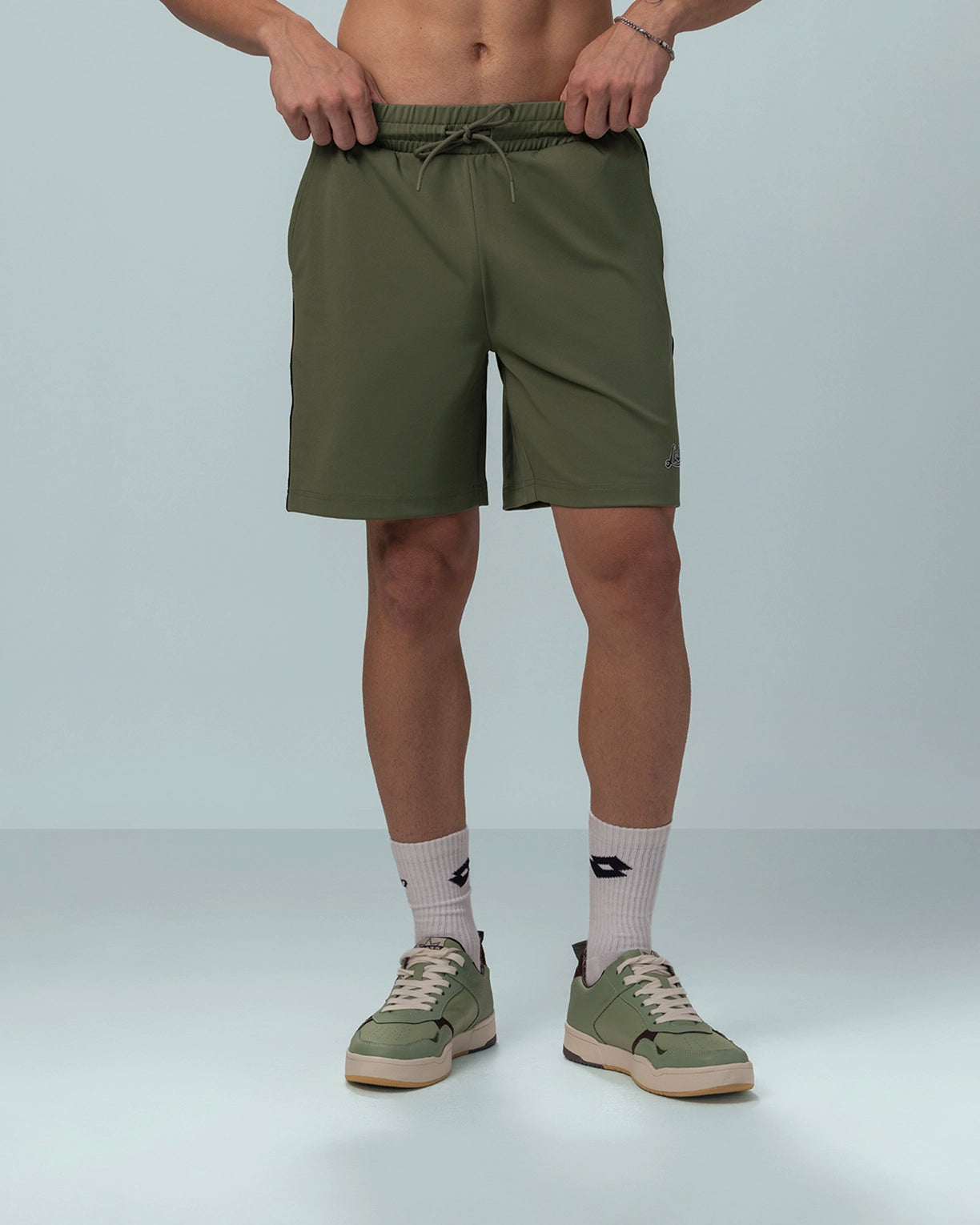 Men Lotto League Shorts - Olivine Shorts0