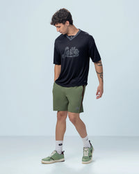 Men Lotto League Shorts - Olivine Shorts