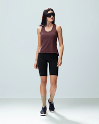 Women Lotto Play Utility Biker Shorts - Black Shorts