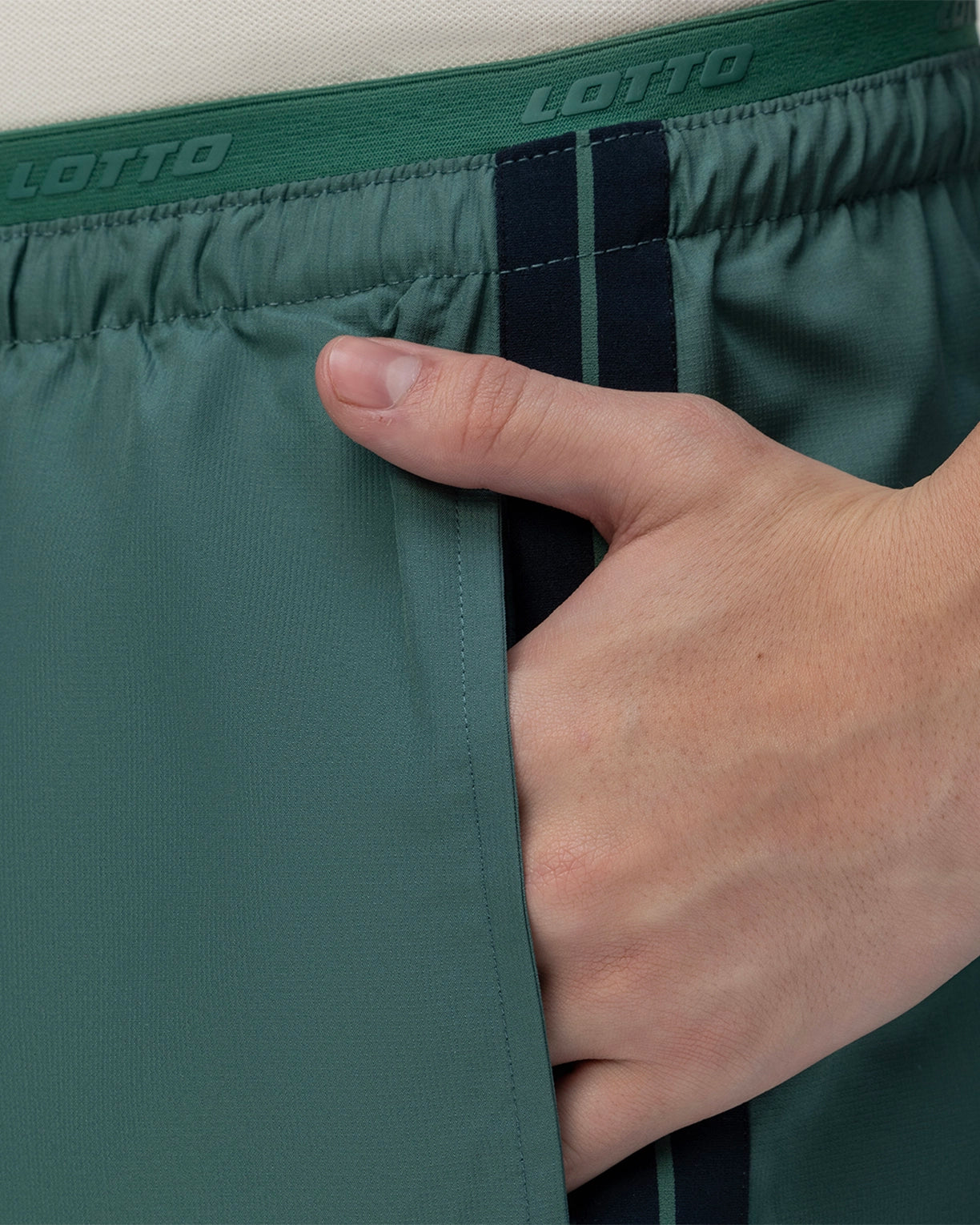Men Lotto Courtline Shorts - Smoke Pine Shorts3