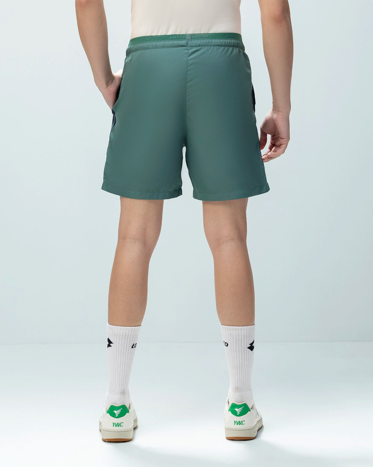 Men Lotto Courtline Shorts - Smoke Pine Shorts6