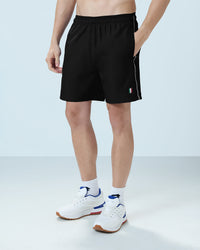 Men Lotto Courtline Shorts - Black Beauty Shorts 1