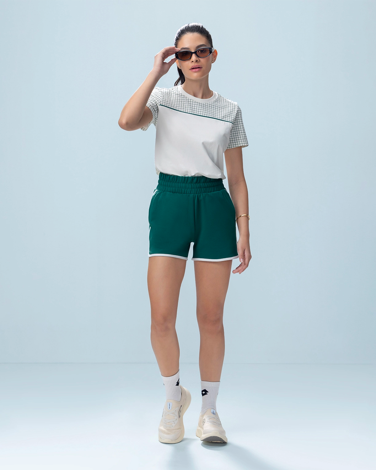 Lotto Courtline Shorts - Evergreen