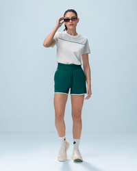 Women Lotto Lotto Courtline Shorts - Evergreen Shorts