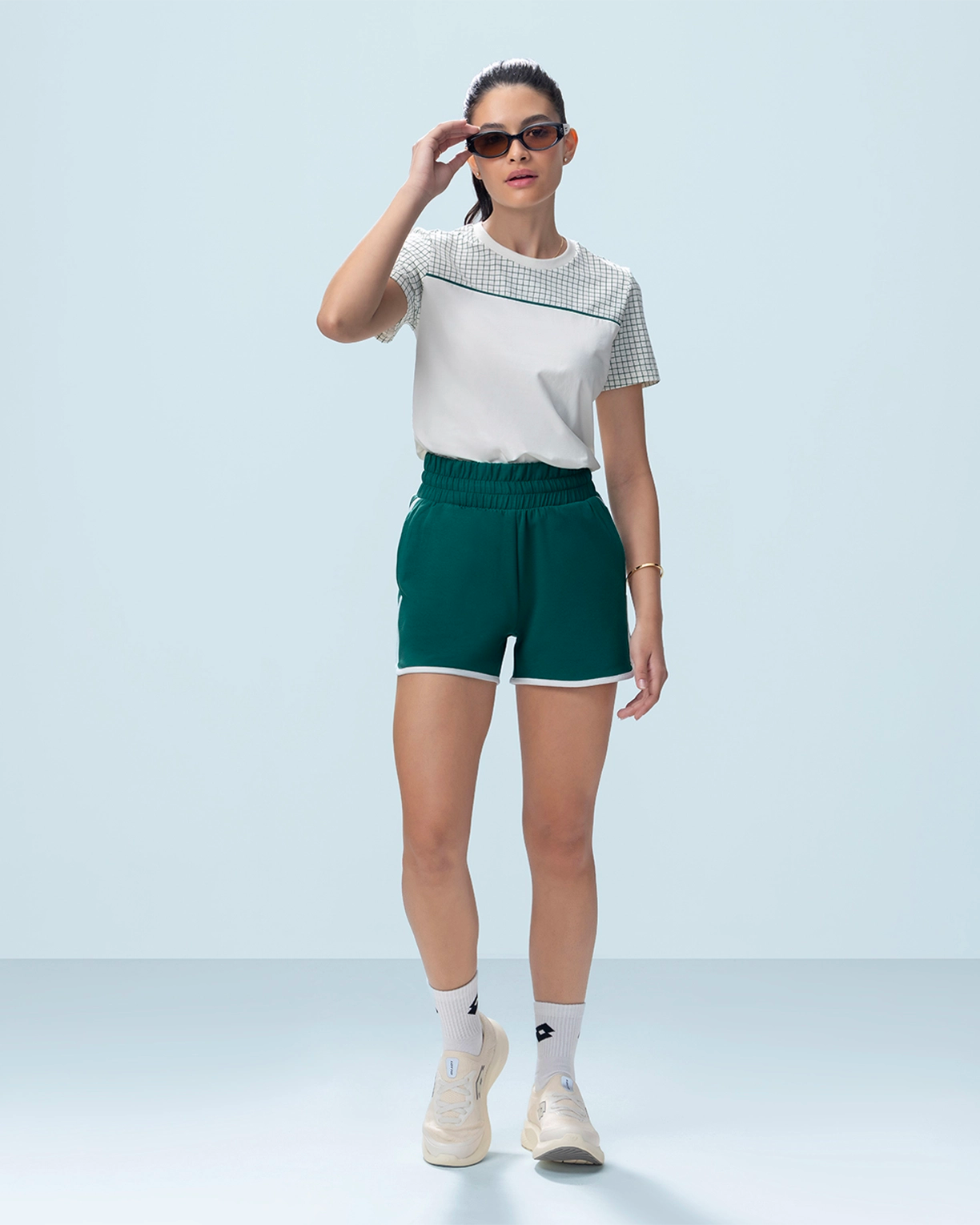 Lotto Courtline Shorts - Evergreen