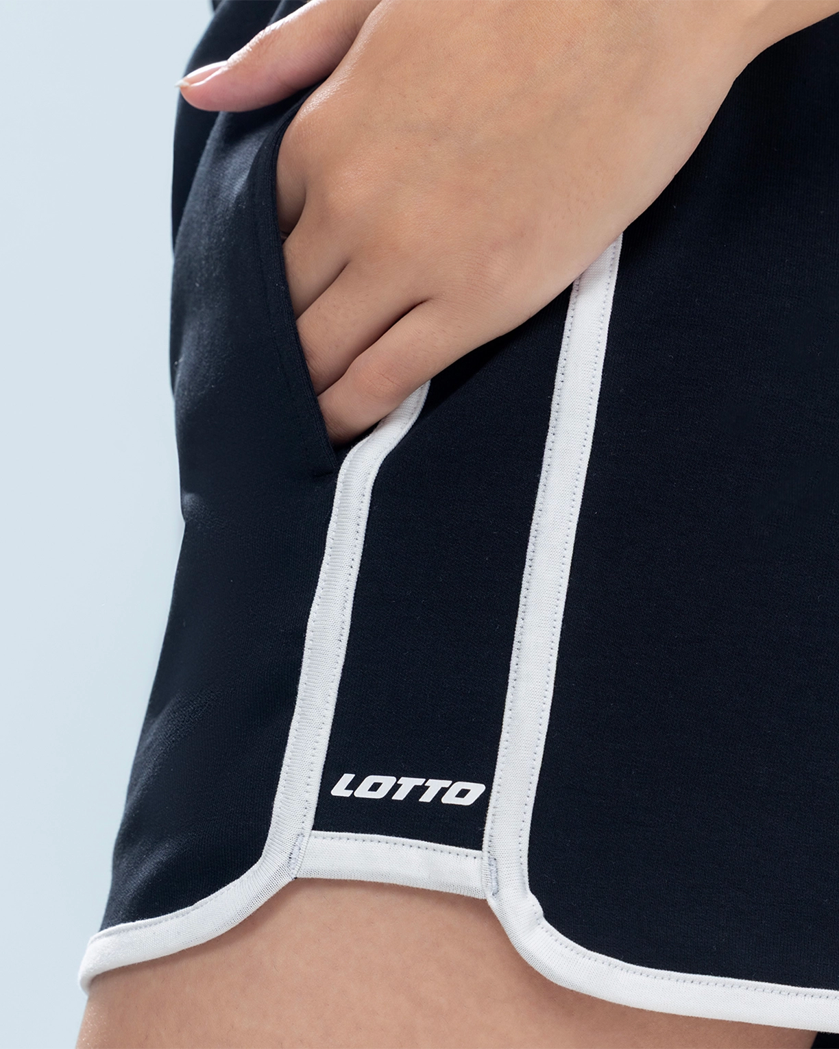Lotto Courtline Shorts - Black Beauty