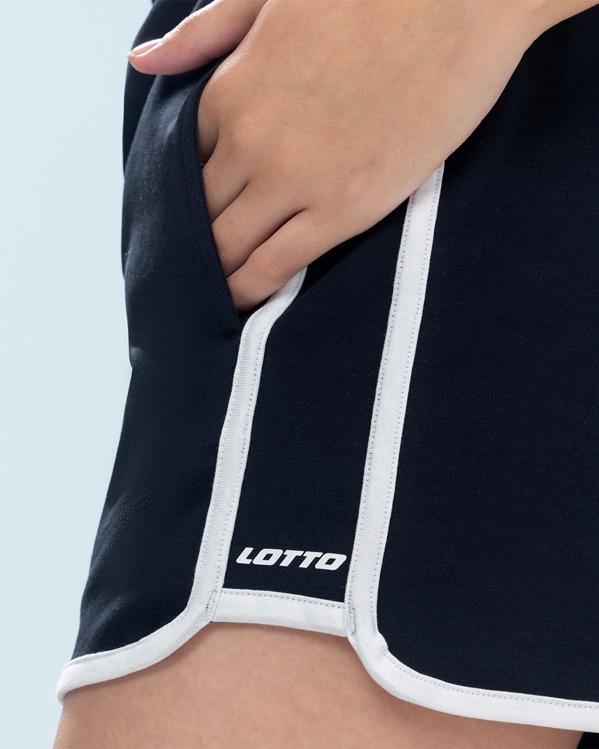 Lotto Courtline Shorts - Black Beauty