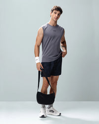 Men Lotto Play Camo Shorts - Grey Camo Shorts