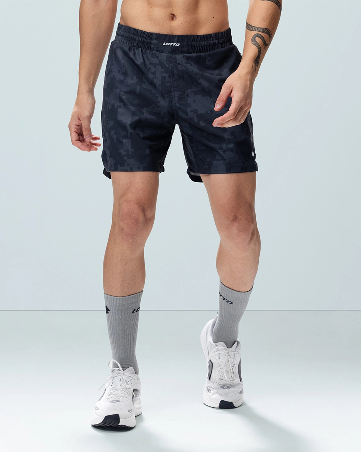 Play Camo Shorts - Grey Camo