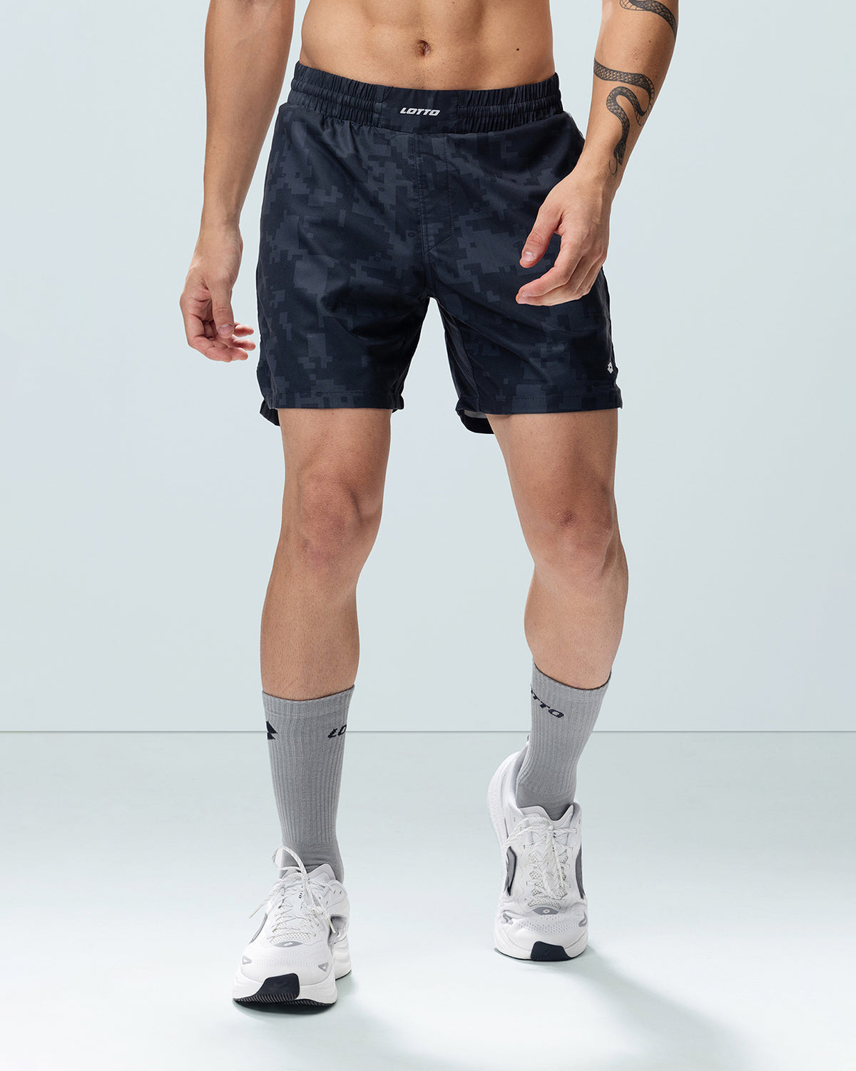 Play Camo Shorts - Grey Camo