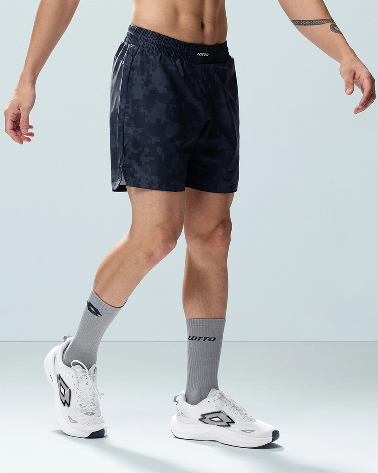 Play Camo Shorts - Grey Camo