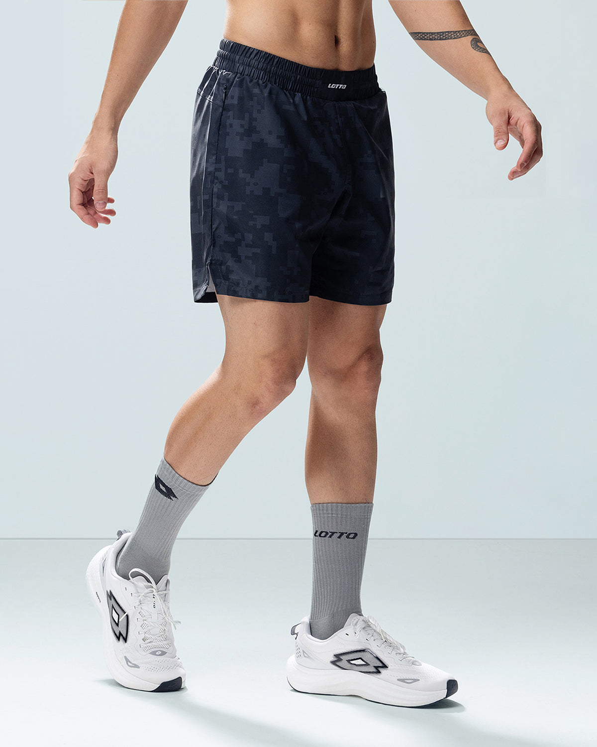Play Camo Shorts - Grey Camo